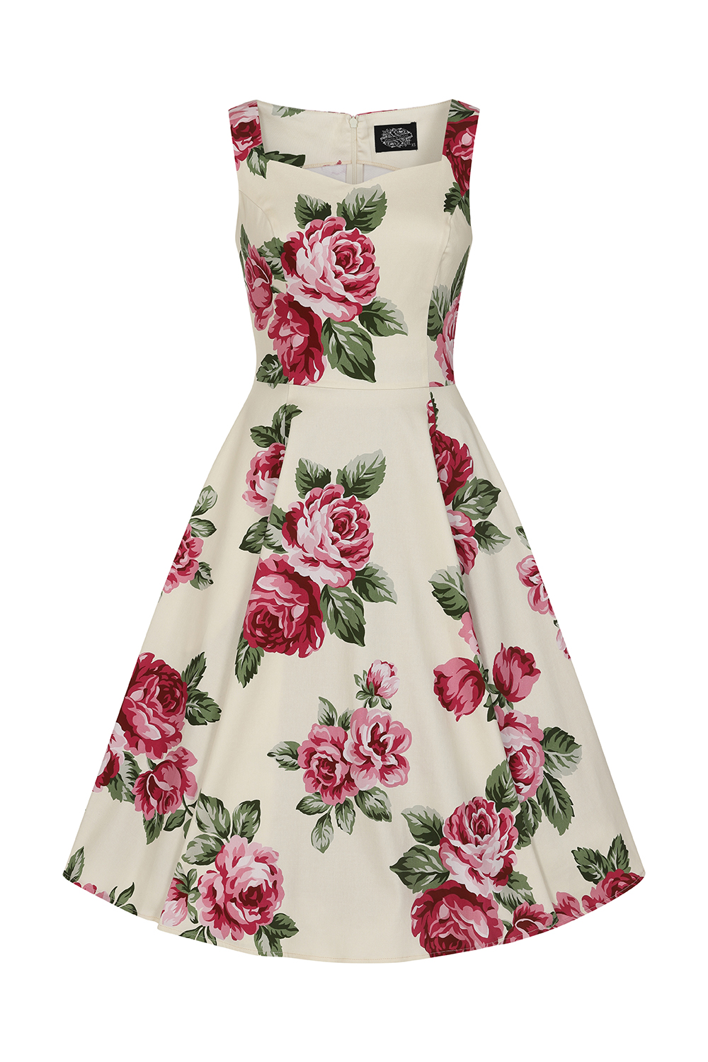 Frances Floral Swing Dress in Plus Size